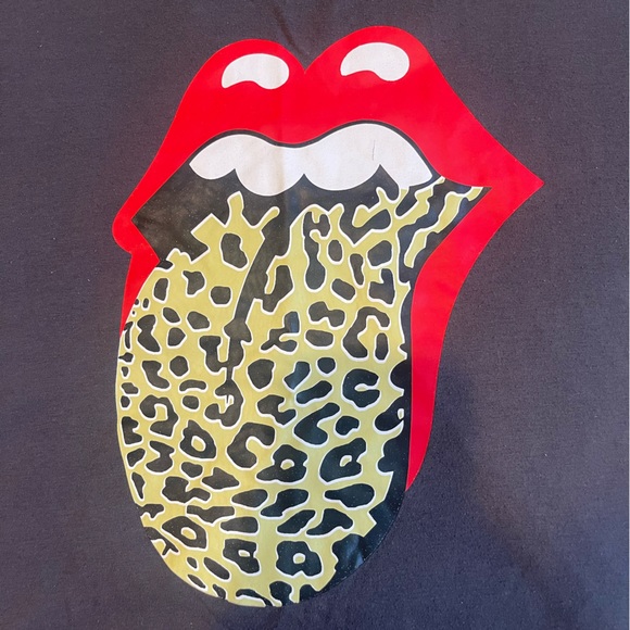 Rolling Stones cheetah graphic tee - Picture 2 of 2